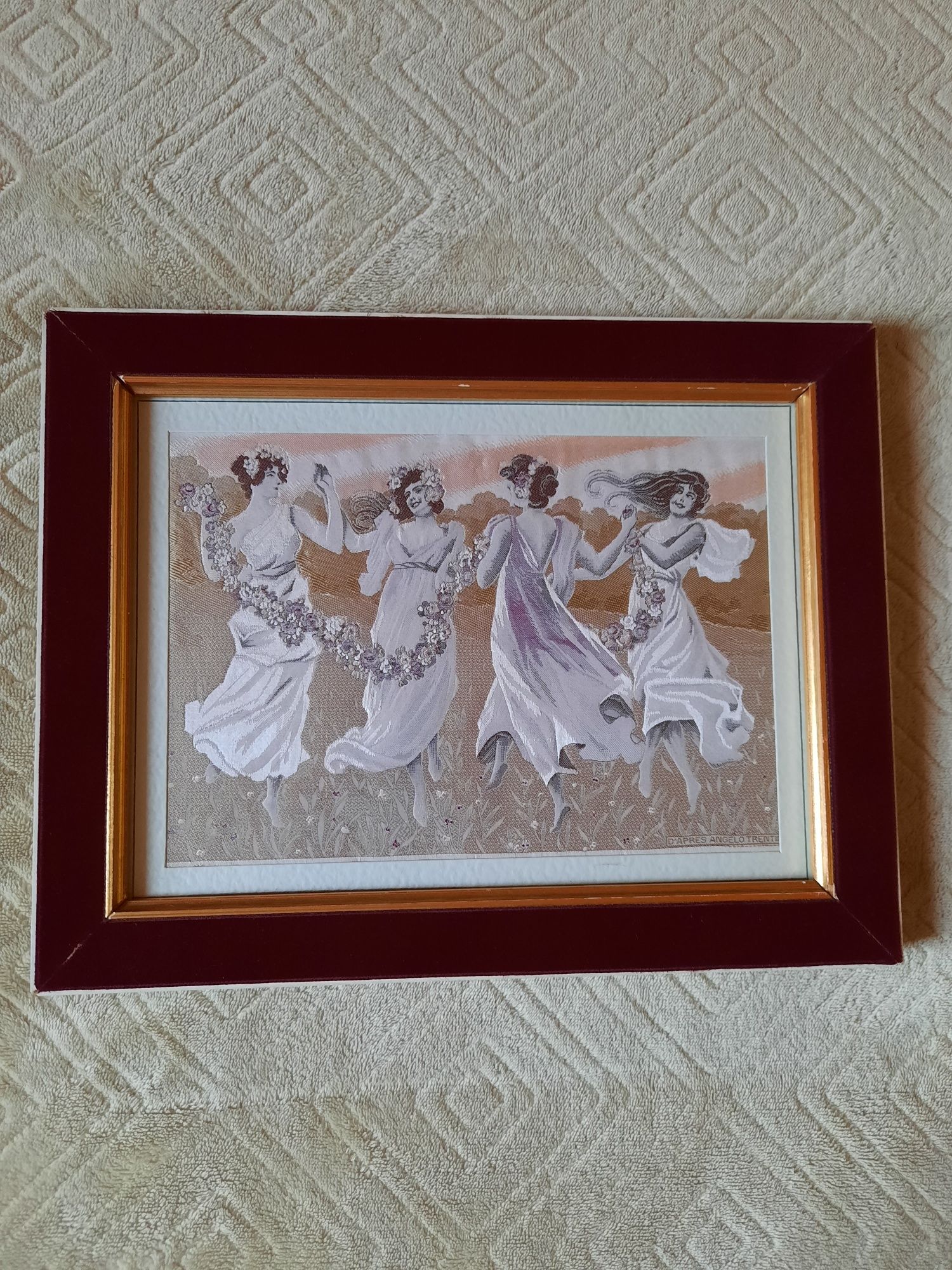 Dansul muzelor ,tapiserie