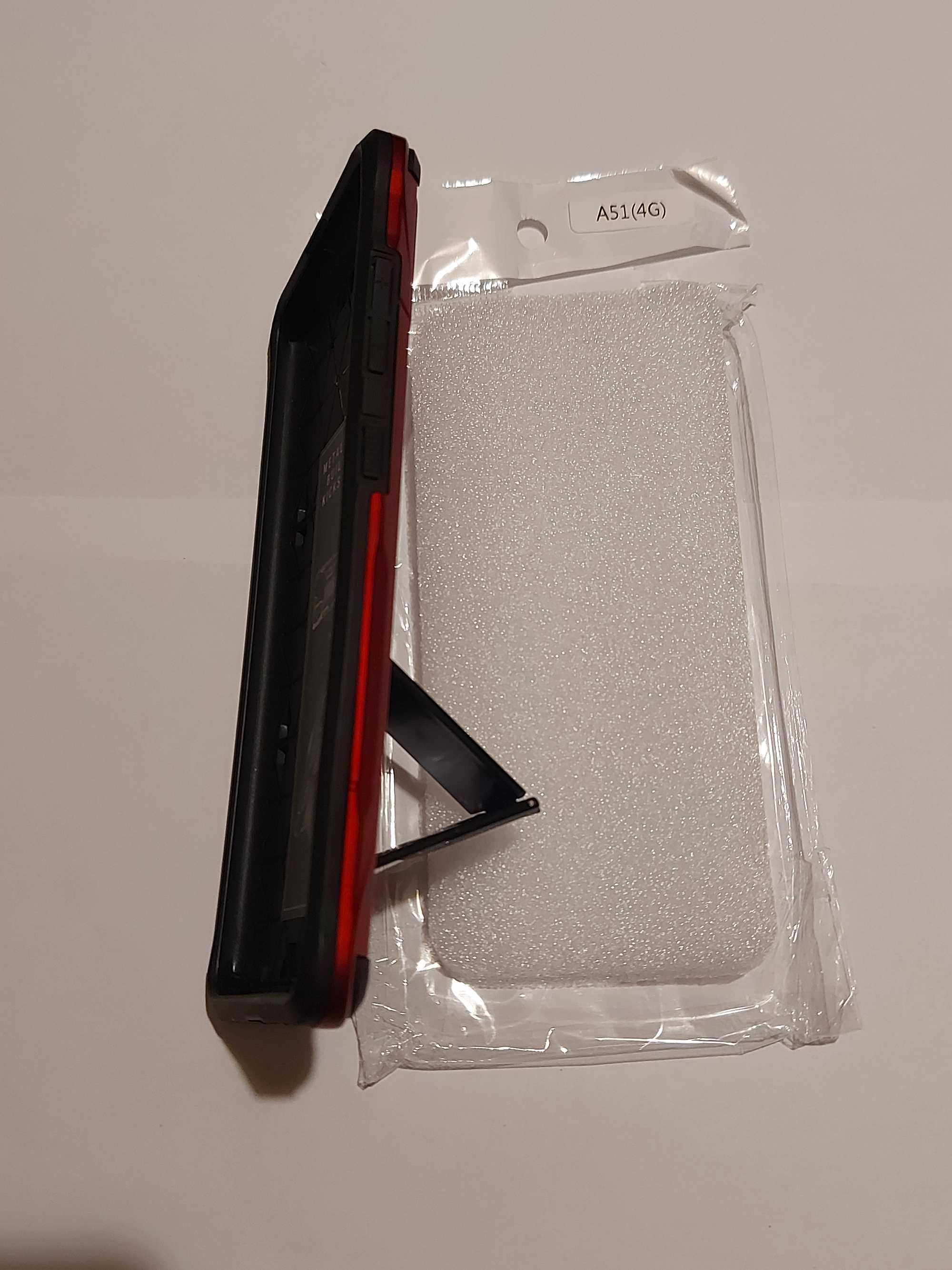 Husa Samsung Galaxy A51 4G cauciuc solid+plastic cu fixare magnetica