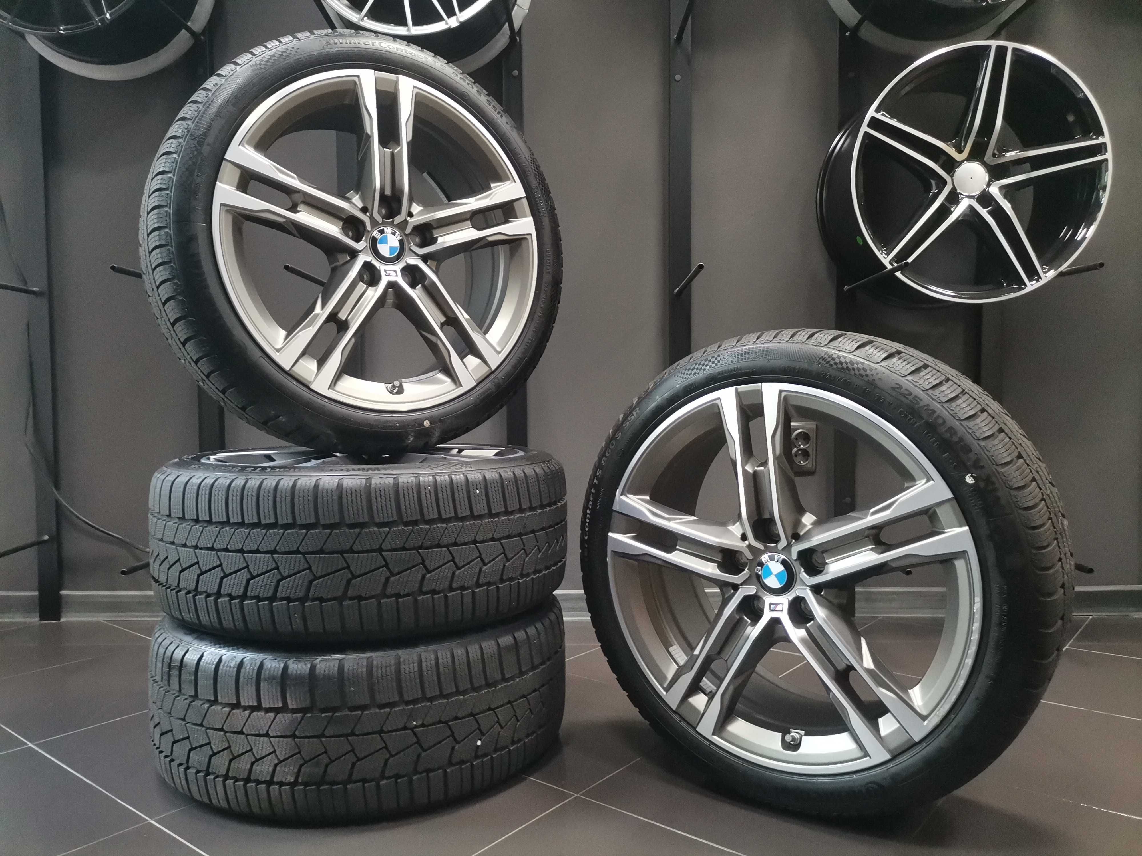 18" Зимен К-т БМВ Джанти M 556 Гуми Continental Датчици BMW F40 2 F44