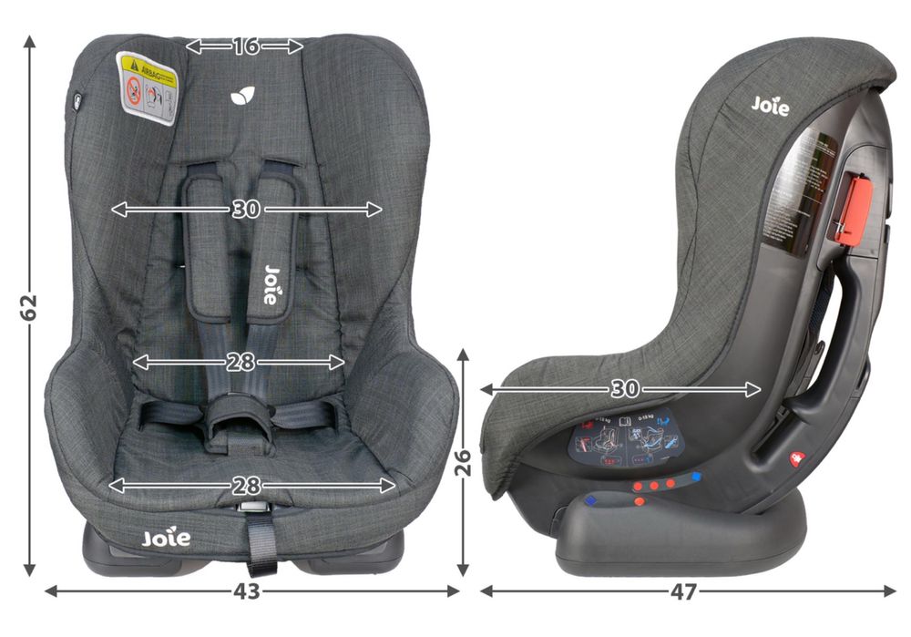 Идеальное автокресло Joie tilt от 0-4 лет