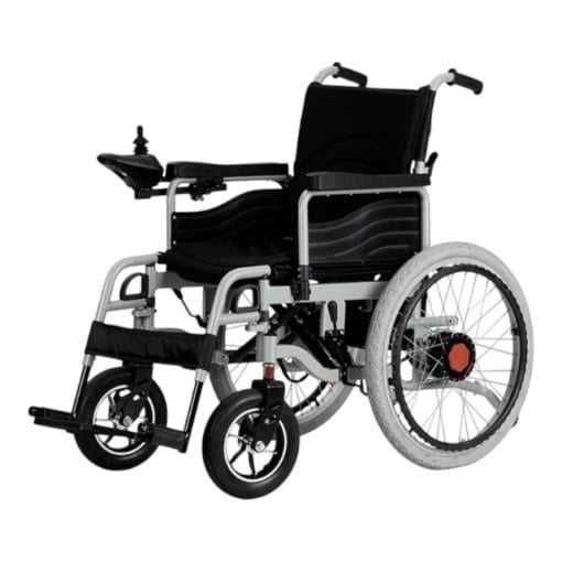 Carucior electric pliabil  dizabilitati, Scaun cu rotile electric