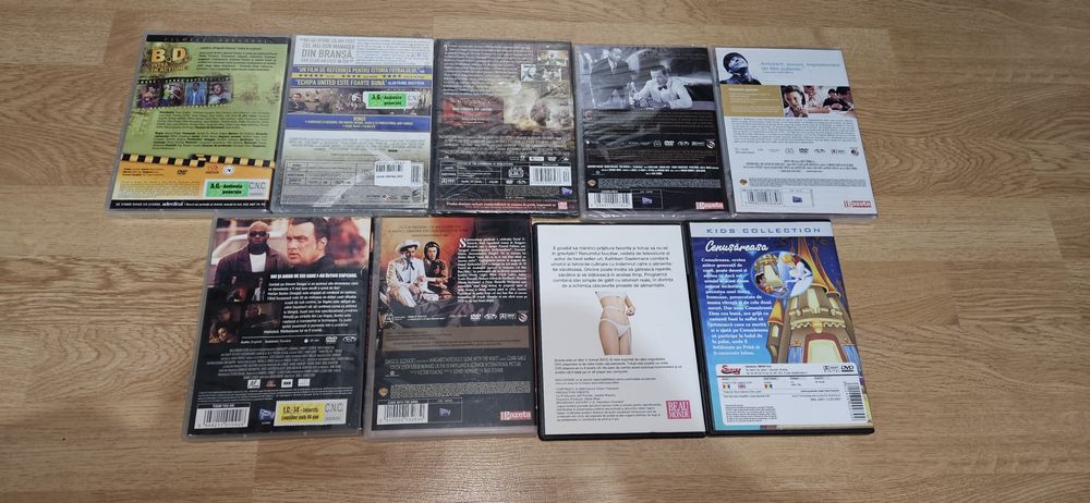 Lot 9 dvd-uri filme si desene animate