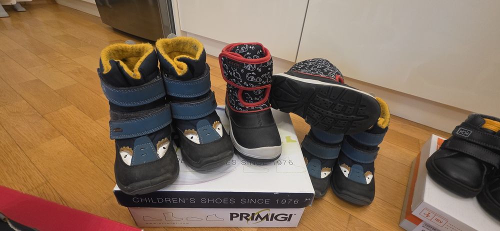 Зимни обувки и апрески Garvalin,Primigi, Geox, KK