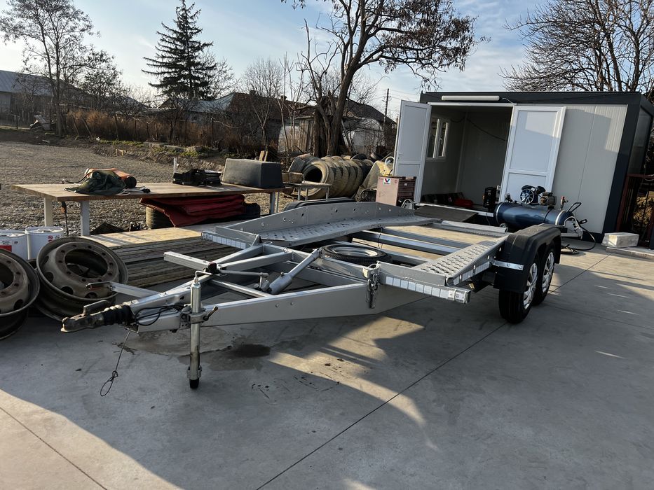 Platforma 2 axe 3000 kg Brenderup