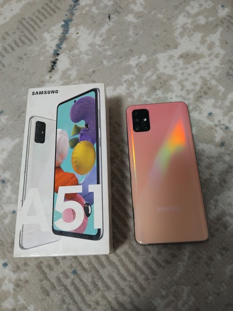 Samsung a51 ideal karobka hujjatlari bor