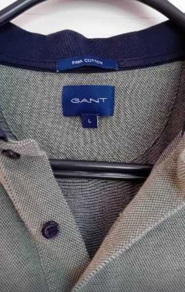 Оригинална фланелка с яка Gant