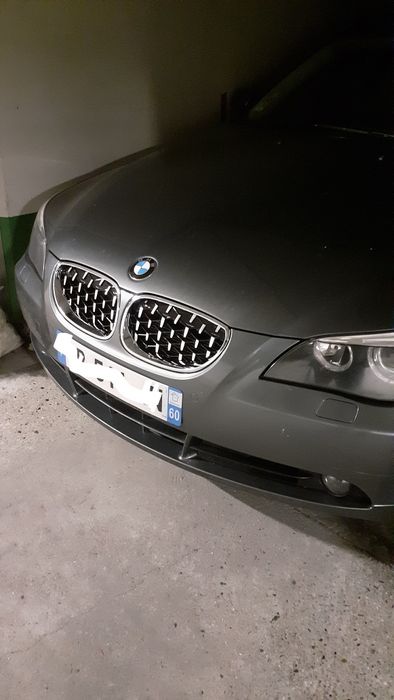 Grile BMW E60 E61 Seria 5 DIAMOND Negru Lucios Full Crom Nari