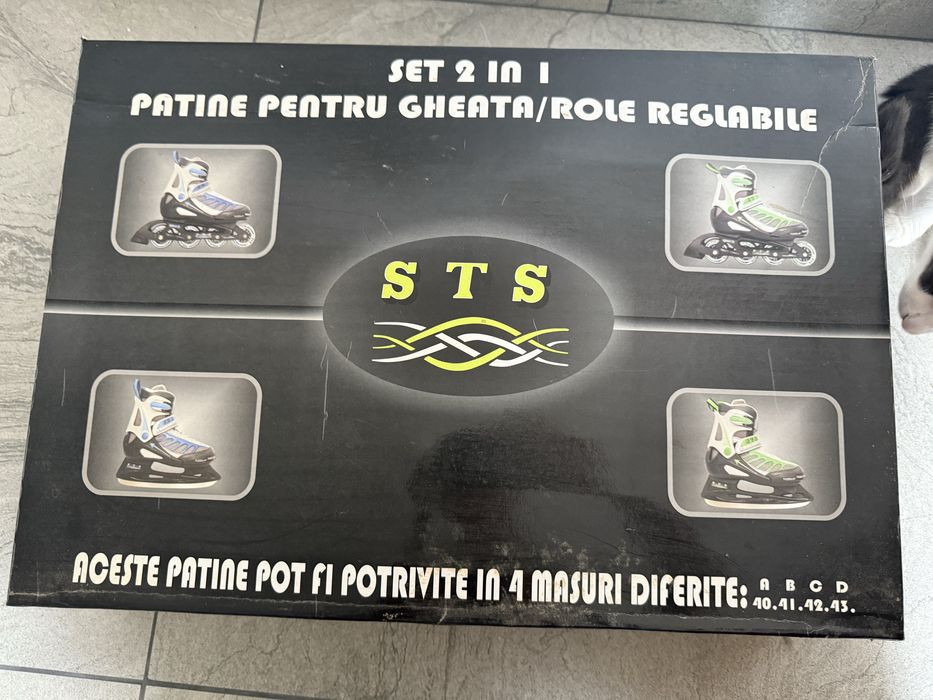 Role/patine reglabile 40-43