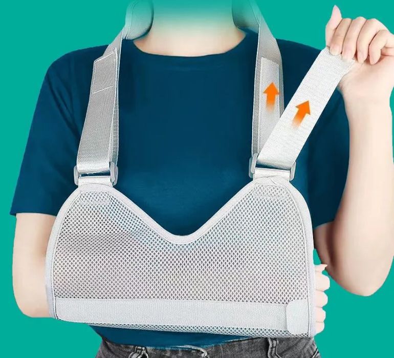 Бандаж поддерживающий для руки с двойной фиксацией 25см,фиксатор кисти