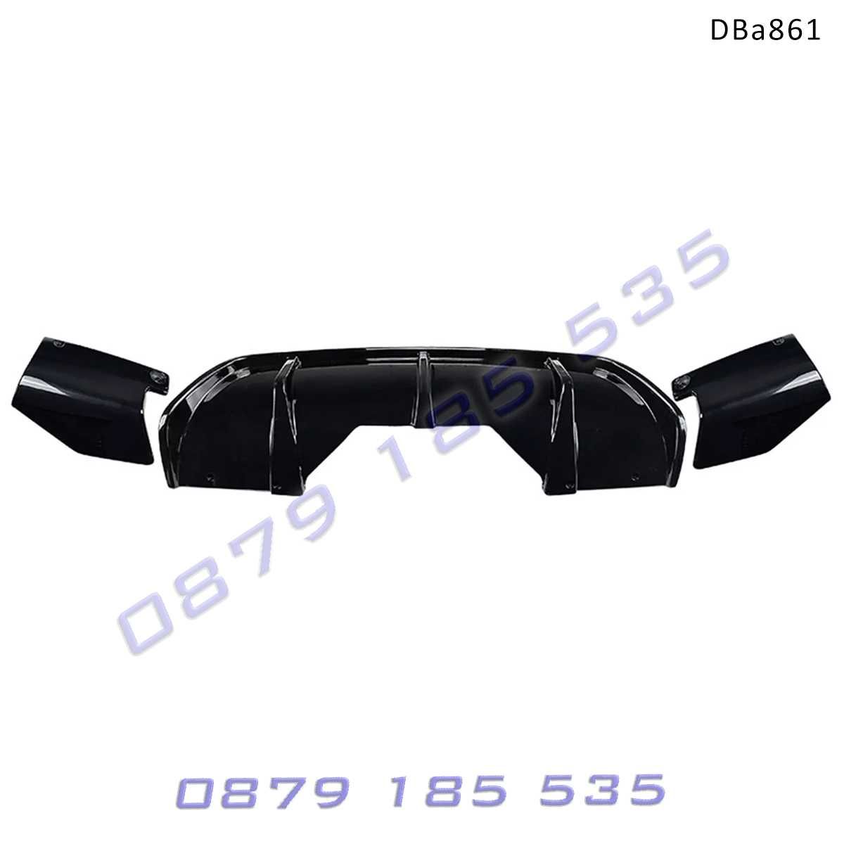 Тунинг дифузьор задна броня BMW X6 F16 M бмв х6 ф16 дифузер diffuser