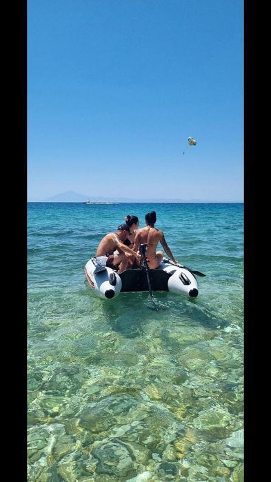 Barca gonflabila kolibri podina airdeck 280+ motor mercury 3,3cp 2t