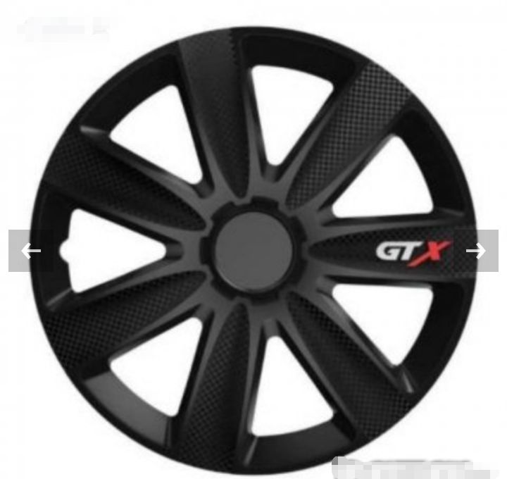 Тасове за джанти Black-Carbon-GTX / 14/ 15/16!!