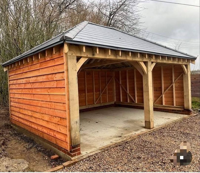 Executăm garaje terase,din lemn