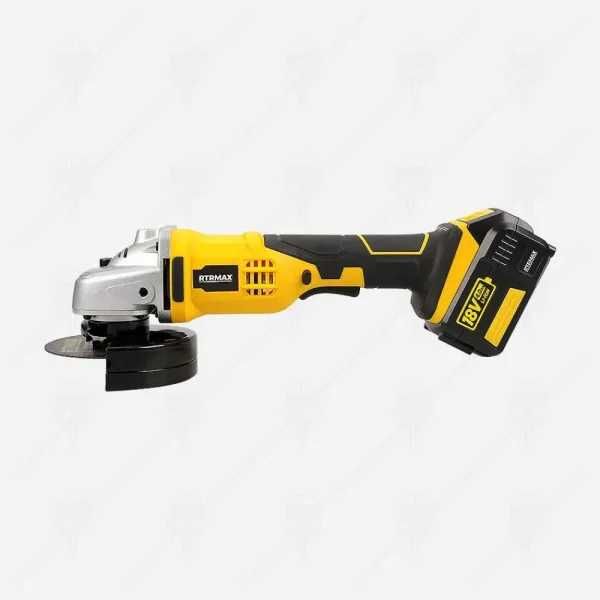 Акумулаторен ъглошлайв 115ММ 18V B3 RTRMAX RTX1825A