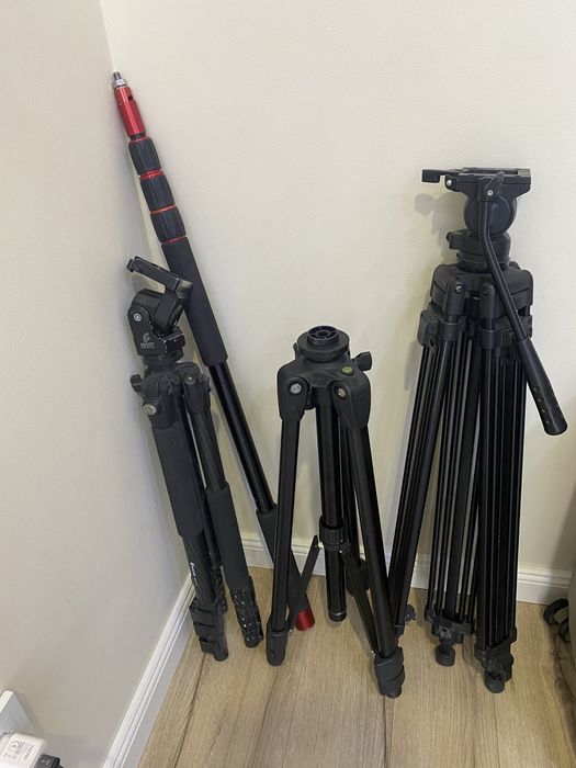 Палка для бума, штативы