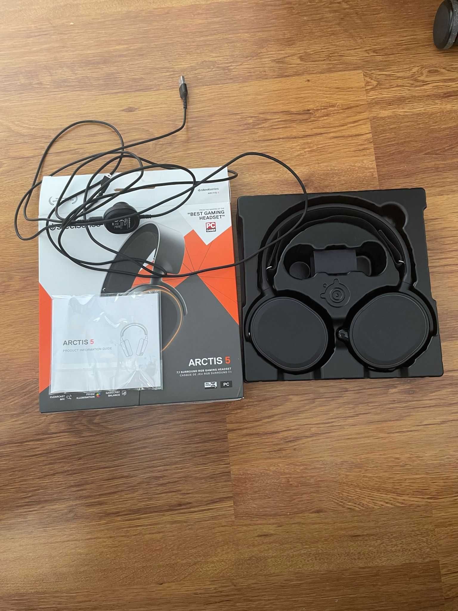 Casti Gaming Steelseries Arctis 5