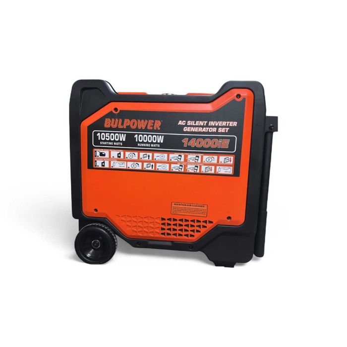 Инверторен генератор за ток+газ Bulpower 14000iE 10.5 kW (Монофазен)