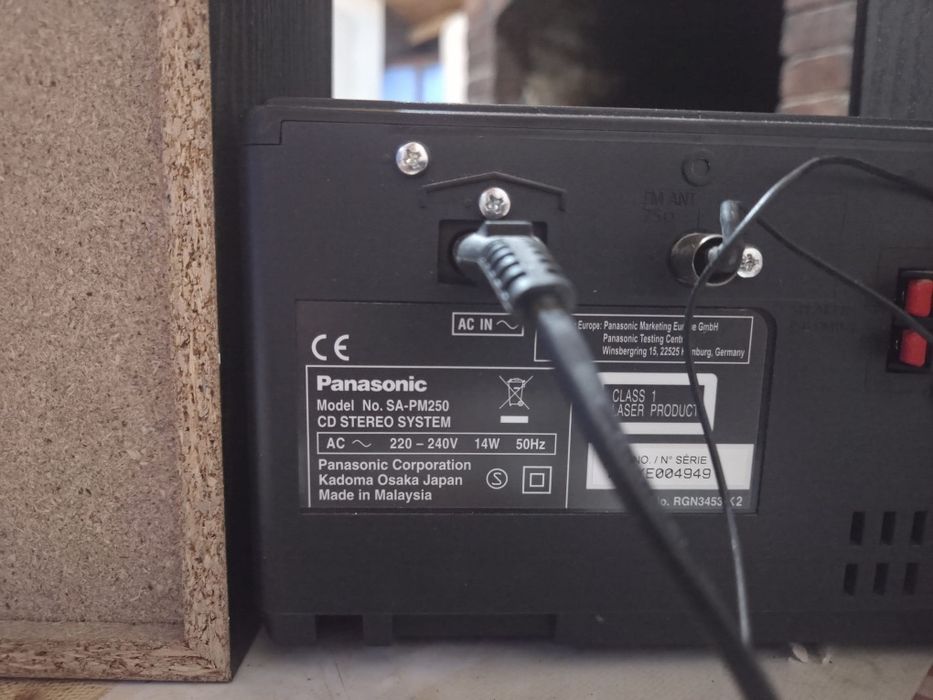 Vând sistem audio Panasonic