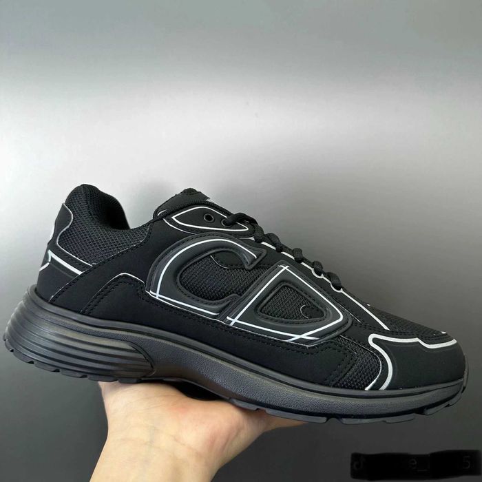 Adidasi Sneakers Dior B30 Low Black - NEW