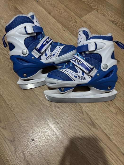 коньки регулируемые размер 34-38 в хорошем состоянии