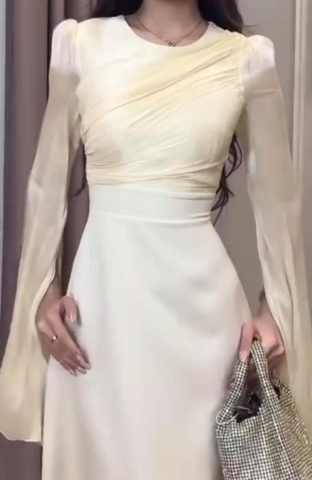 Платье на вечер с карсетом