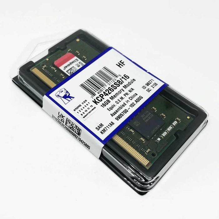 16GB Memorie Laptop DDR4 2666MHz KCP426SS8/16 Sodimm NOUA SIGILATA