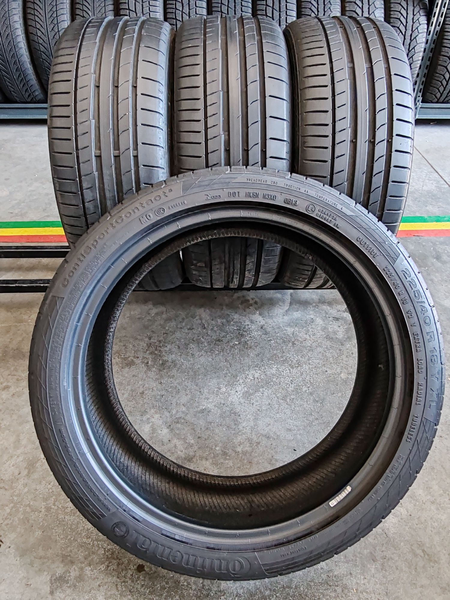 Continental 225 40 R18 92Y Anvelope Cauciucuri premium de vara 6mm
