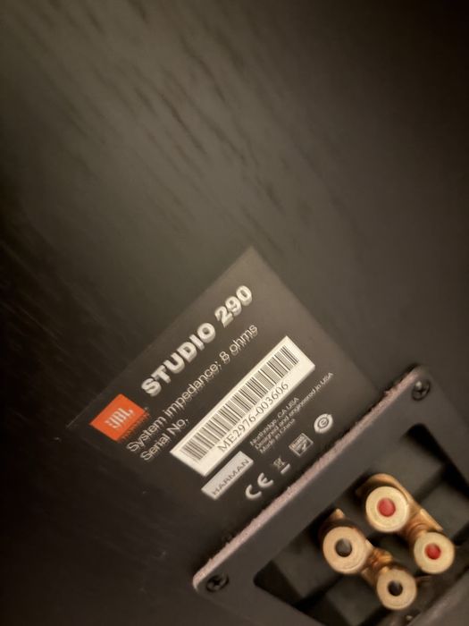 Studio Stereo Audio Jbl Harman 290 Proffesional Аудио система Колони