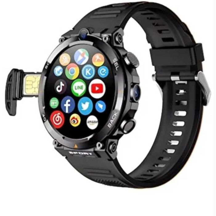 Ceas Smartwatch cu WhatsApp și camera foto