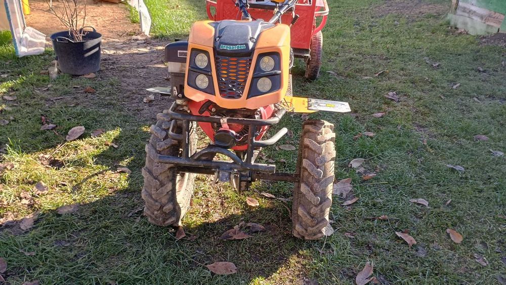 Motocultor ProGARDEN campo 1873 - 18 cp benzina, pornire electrica.