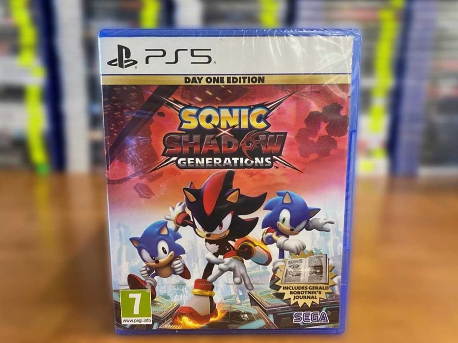 Новый* Sonic X Shadow Generations Day One Edition PS5/ Соник Пс5