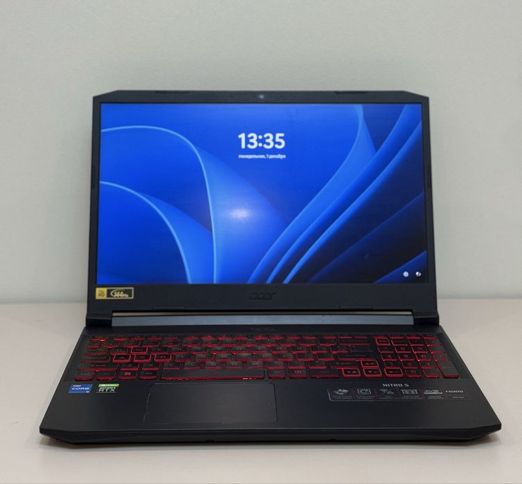 Продам игровой ноутбук Acer Nitro 5 RTX 3050 i5 11400H, 16 гб, 144 гц