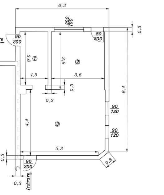 Pret redus! Vand spatiu industrial/comercial P+1