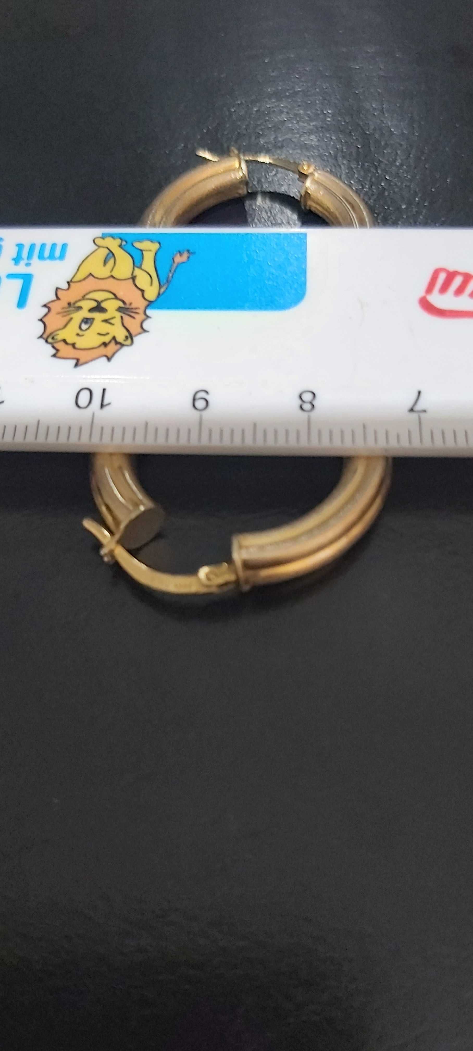 Cercei aur 14k si inel 18k