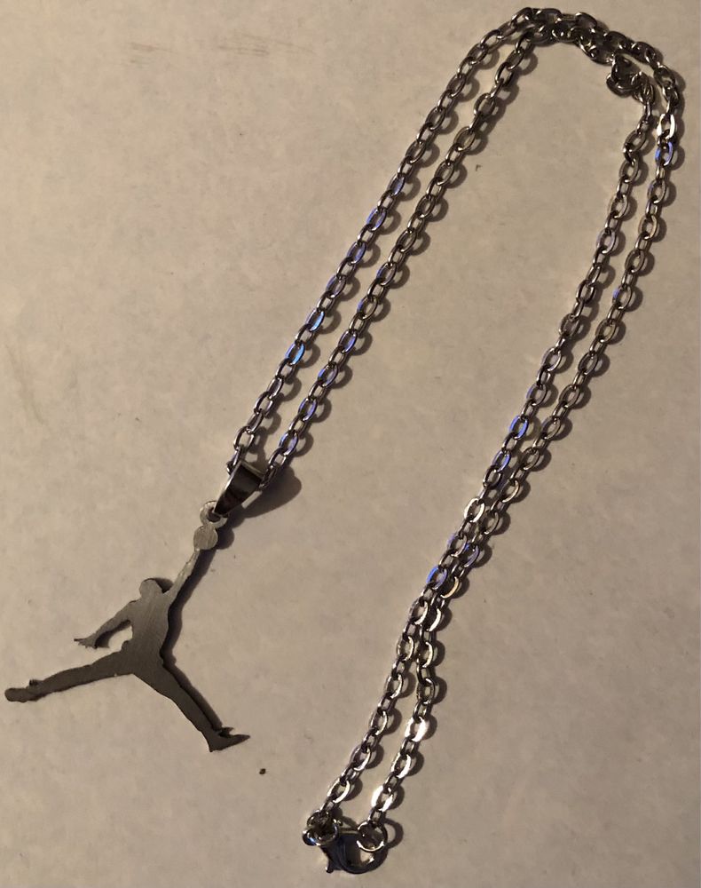 Сребърна верижка Air Jordan