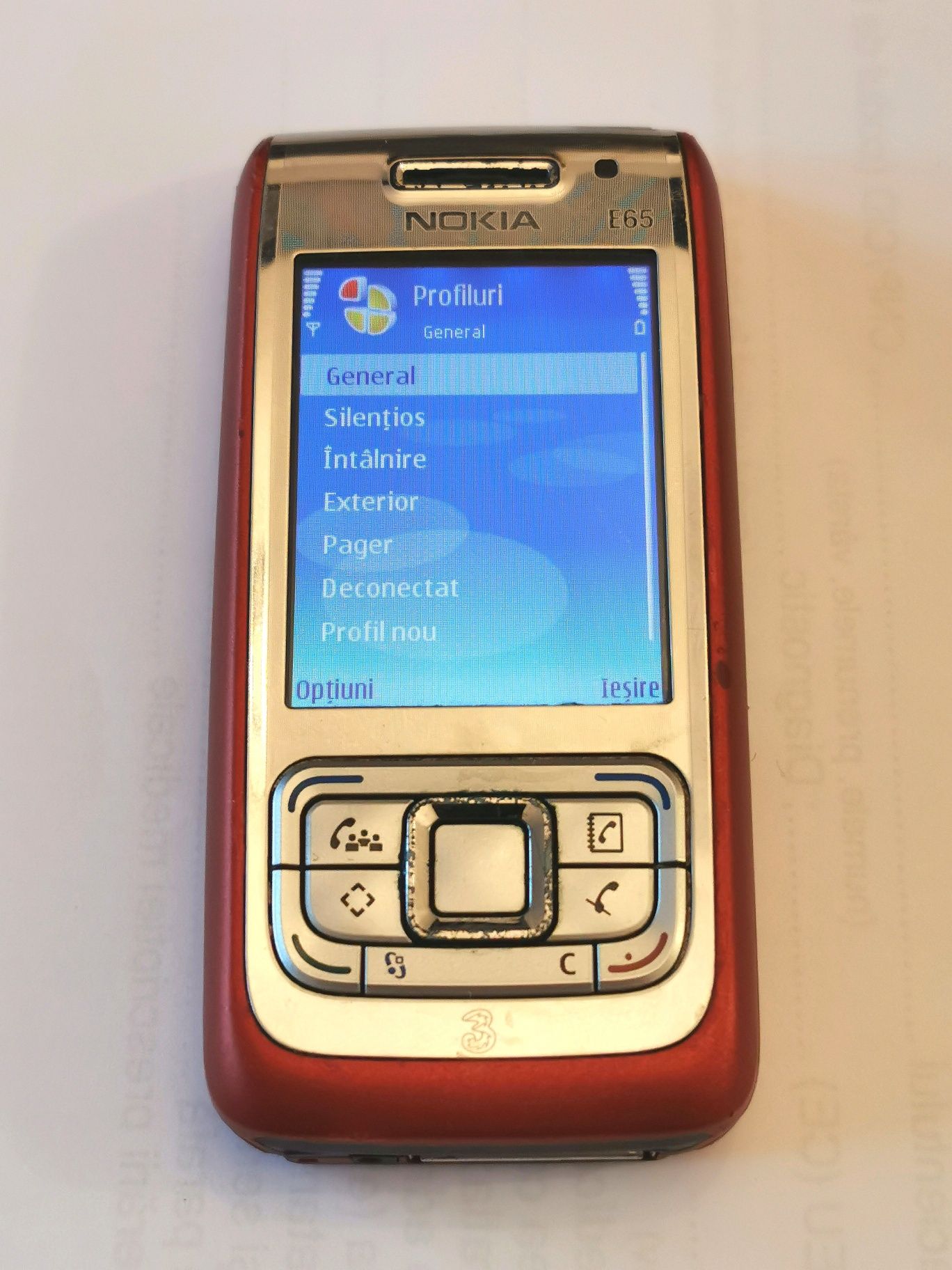 Nokia E 65 slide