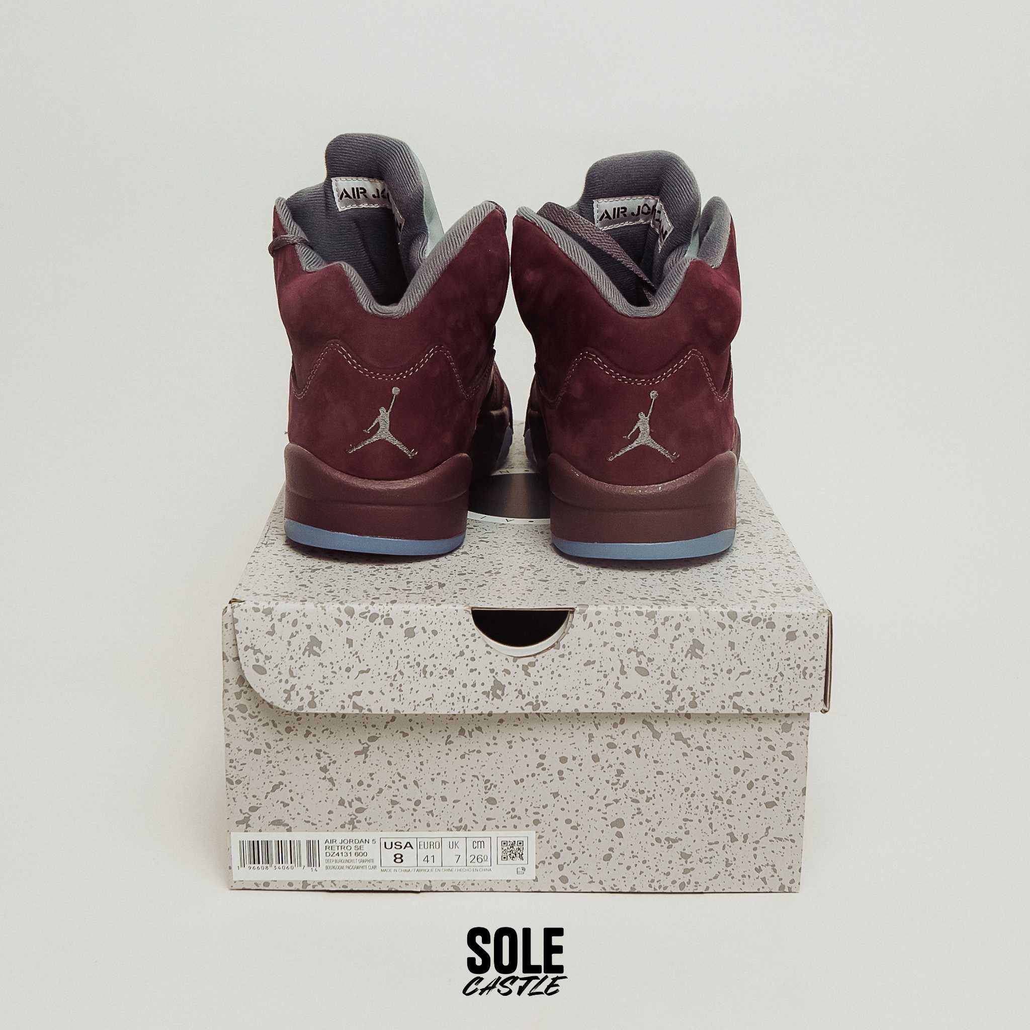 Nike Air Jordan 5 High SE 'Deep Burgundy' (nu yeezy, puma sau vans)