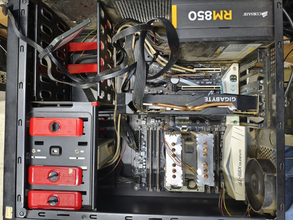 Видеомантажный Кес x99 + 24x CPUs+ 32gb ozu ,  gtx 1660 super 6gb ddr6