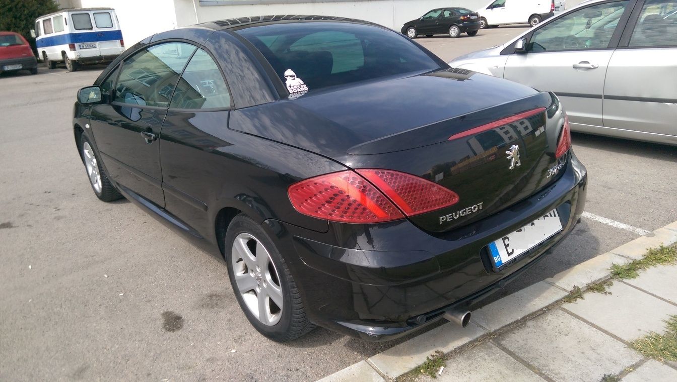 Peugeot 307 cc кабриолет