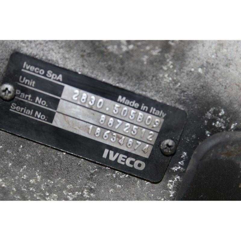 Cutie viteze Iveco Daily 2.3 HDI: 8872512; 5 Trepte; 2006-2012