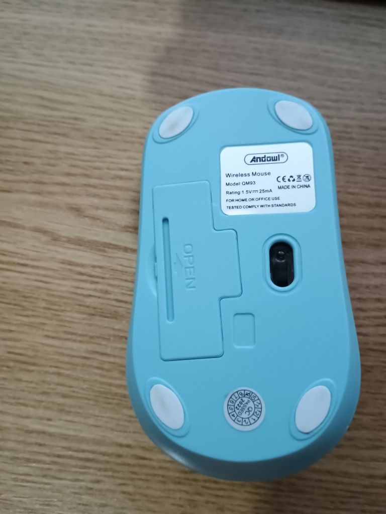 Mouse simplu albastru