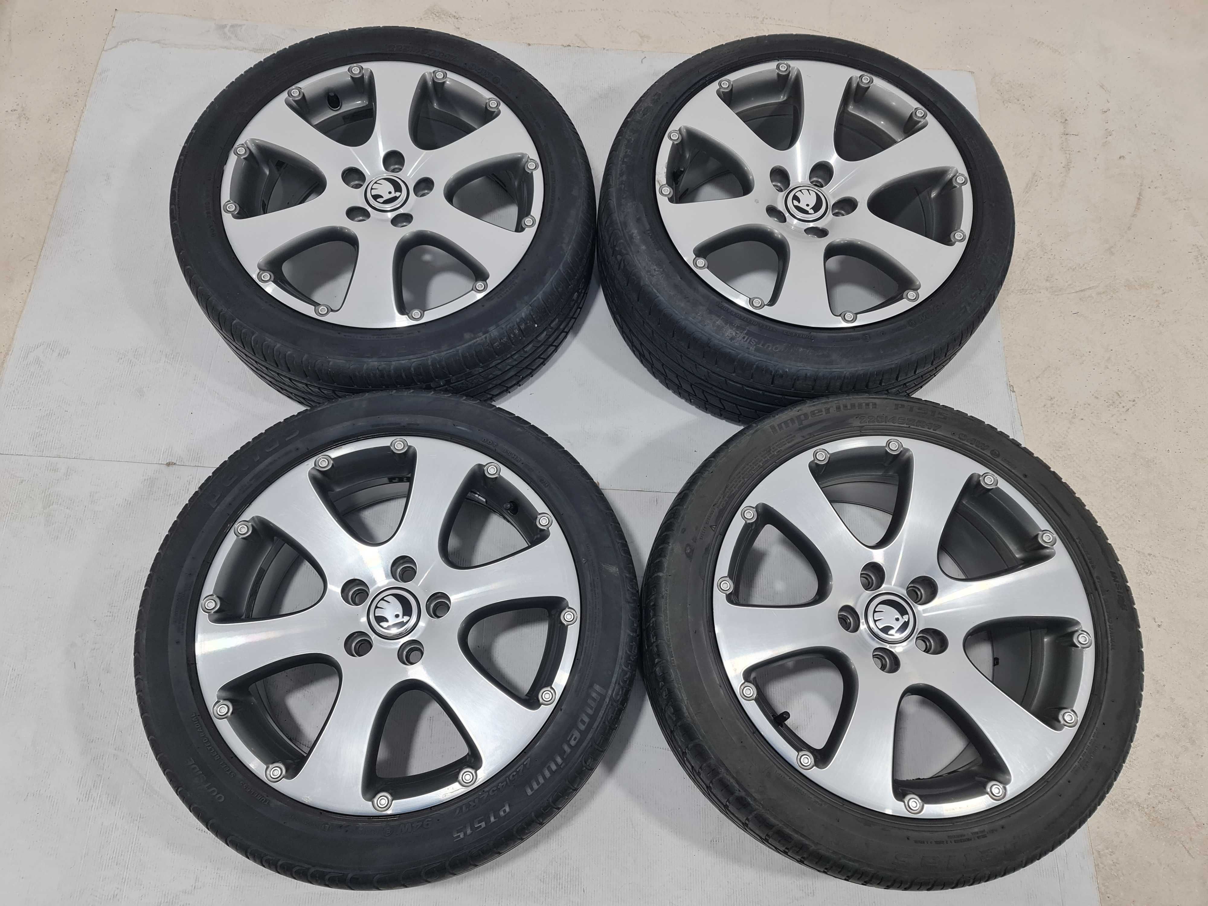 Jante 17 OEM Skoda Octavia Superb Yeti in 2 latimi