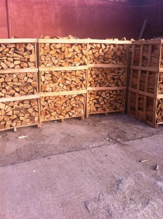 Promo! Super pret!  Lemn de foc paletizat 1,80 m steri