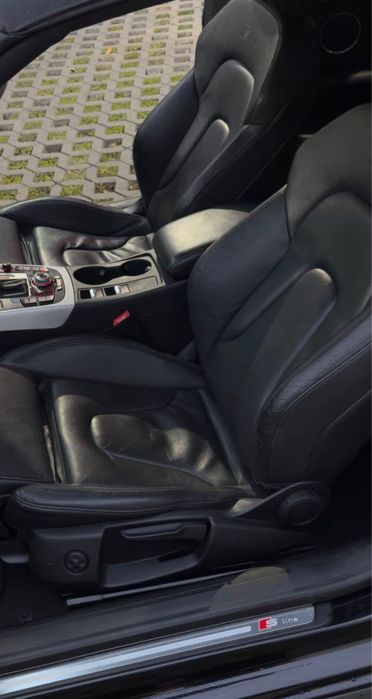 Interior sport piele neagra Sline Audi A5 2011 coupe/cabrio 3xsline