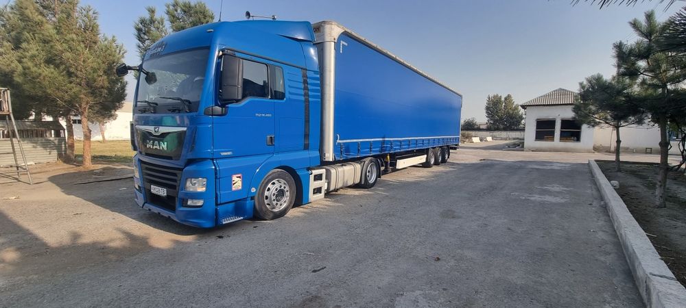 MAN TGX 18.460 + WIELTON прицеп сотилади