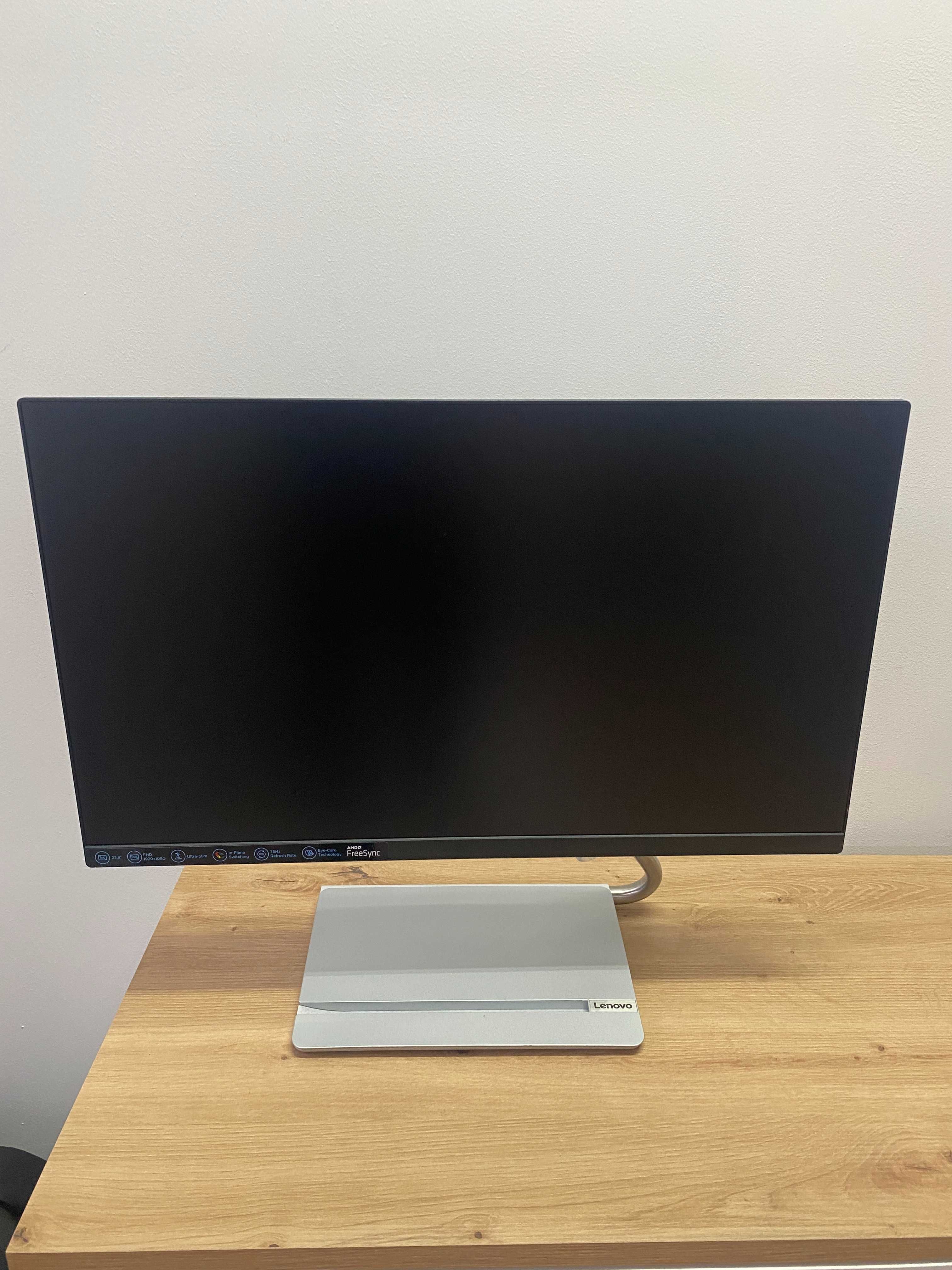 Monitor LED IPS LENOVO Q24i-20, 23.8", FHD, 75Hz, AMD FreeSync