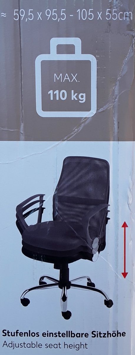 Scaun ergonomic, rotativ pentru birou NOU - 260 Lei
