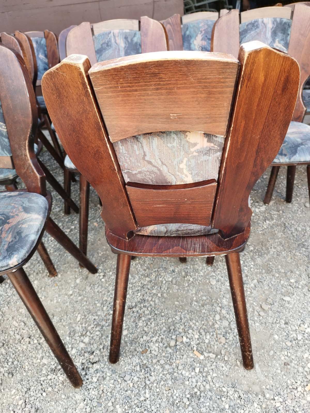 Дървени столове А17