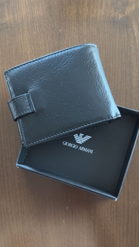 Портфейл Giorgio Armani естествена кожа