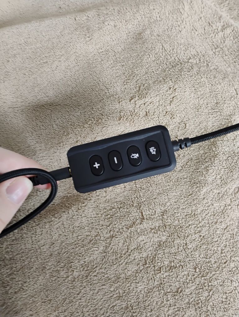 Casti gaming cu microfon A+ CGS823, 7.1 surround, Negru/Rosu